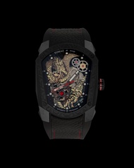 Tomaz GT Dragon Tiger TW028-ID5 Watch – Leather Hybrid Strap