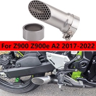 Promotion Motorcycle Exhaust Pipe Front Section Middle Section Suitable for Z900 Z900e A2 2017-2022