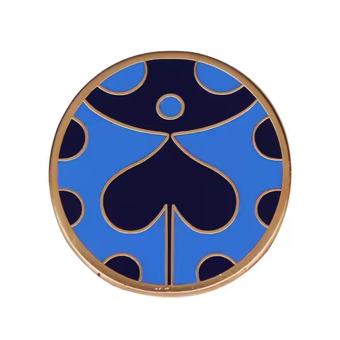 Giorno Giovanna LadyBug badge Pin JoJos Bizarre Adventure Golden Wind Brooch Hirohiko Araki manga JJ