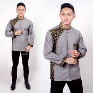 PRIA KEMEJA 9.9 SHOPPING DAY Men's BATIK Shirt M L XL COUPLE Boys Shirt