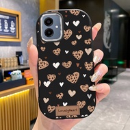 Case For Samsung A05 F05 M05 A05s Heart Pattern Silicone Shockproof Mobile Phone