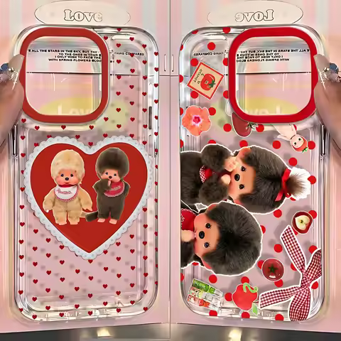 Lovely Monchhichis New Phone Case For vivo V60 V50 V40 V30e V29e V27 Y31 Y400 Y29 Y28 Y03 Y17s Y100