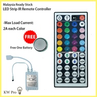 LED Strip IR Remote Controller for 5050 RGB LED Strip Light with 44 Keys IR Remote Controller FREE O