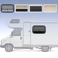 Caravan Window  L700 H400mm Anti UV Stable Support Acrylic Glass Insect Proof 45° Opening Angle RV S