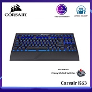 Corsair K63 Wireless Mechanical Keyboard Mx Red (Blue LED / Ice Blue LED)