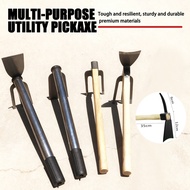 Handled Wooden/Steel Handle Hoe Mini Hoe with Handle Handheld Garden Hoe Small Hoe Gardening Tool