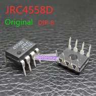 10pcs JRC4558D DIP-8 Original NJM4558D 4558D JRC4558 DIP8 4558 Dual Op Amp Amplifier IC new