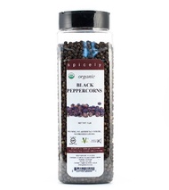 Spicely Organic Peppercorn, Black - Sous Chef