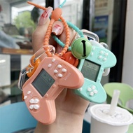 Tetris Game Console Keychain Schoolbag Pendant Small Gift