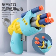 Q version children s little boy revolver soft bullet gun toy fun shooting manual loading suction cup pistol reset target