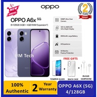 OPPO A6X (5G) 4GB+4GB RAM + 128GB ROM | Local Set 2 Year OPPO Warranty | Global Version