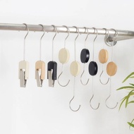 Hanger Clothes Hanger Clothes Hook Display Hook Clothing Store Black Women's Clothing Children's Clo