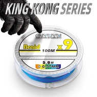 9 Braided 100 Fishing Line PE Line Fishing Line Strong Horse Fishing Line Lure Sea Fishing Line 56L9
