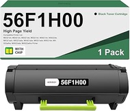 56F1H00 High Yield Toner Cartridge Compatible for Lexmark 56F1H00 MS321dn MS421dn MS521dn MS621dn MX