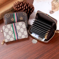 ♕IT♛ card bag female new style set driver's license multi-card space large-capacity card bag wallet all-in-one bag card bag card bag coach