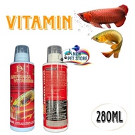 DL AROWANA VITAMINS - 280ml (Rich in multi-vitamins, organic concentrated iodine, Promote vitality, 