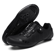 Fly_shoes.my Ultralight Carbon Fiber Cycling Shoes Cleats Shoes Non-slip Road Bike Shoes Breathable 