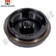 63V-85550-001 Electric Flywheel for Yamaha Boat Engine 2T 9.9HP 15HP Rotor Assembly Parsun Outboard 