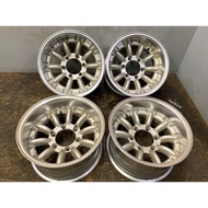 [READY STOCK] ENKEI Watanabe Banana Oldschool ori Japan Sport Rim Classic 4x4 15 inch 8JJ -28 OFF RO