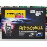 Steelmate Car Alarm 2 way W/Rechargeable Remote 888V0