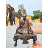 Bucha Luang Phor Khron Tok Raja 5inches (5寸脚）Tok raja bucha督惹加 金身Wat Uttamaram Excellent Bucha INCH 