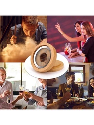 Máy hun khói rượu Whisky khắc theo yêu cầu, Bộ hun khói cocktail bằng gỗ, Quà tặng kỷ niệm, Quà tặng