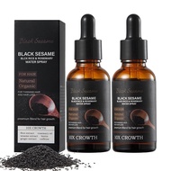 2pcs-Serum Rambut Bijan Hitam, Minyak Bijan Hitam untuk Rambut, Serum Rambut Bijan Hitam, Semburan A