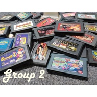 Gameboy Cartridge GBA/GBASP Group2