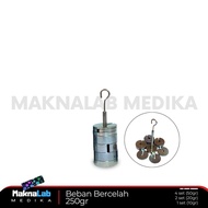 Beban Bercelah Untuk Percobaan Fisika l Beban Bercelah dengan Penggantung - Alat Peraga Fisika