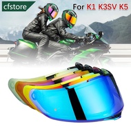 CFSTORE Motorcycle Helmet Visor Lens Shield Glasses Full face For AGV K5 K5S K5-S K3SV K1 K1S Compact ST Motorbike Helmet Lens I2V5