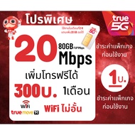 (พรีออเดอร์)ซิมเทพทรูTrue เน็ตไม่อั้น ไม่ลดสปีด 15Mbps + โทรฟรีทุกเครือข่าย200บ. (จำกัดทั้งร้านไม่เกิน 1ซิมต่อ1ท่าน)