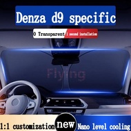 Denza d9 sun visor Car Front Window Sunshade Cover Car sunshade umbrella UV protection Insulation co