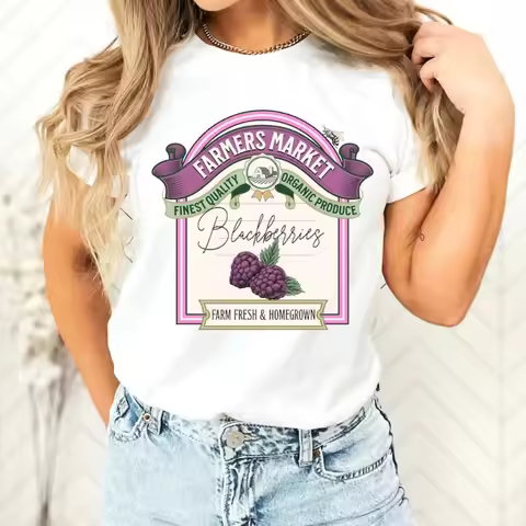 Blackberries Shirt Farm Fresh Shirt Farmers Market Fresh Blackberries Blackberry Shirt Gardening Top