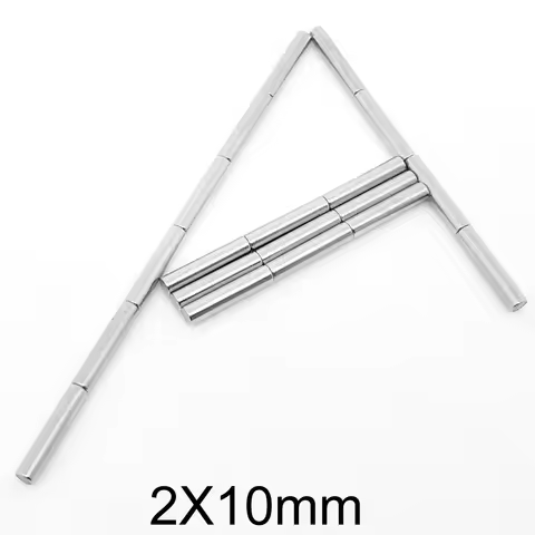 2x10mm Small Round Strong Magnets 2mm X 10mm For Home Refrigerators, Offices DIY 2*10mm