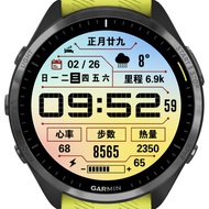 หน้าปัดนาฬิกาออกกำลังกาย Garmin Fenix 8 หน้าปัดแบบ FR255S สำหรับ Garmin 245 265 965 7X ดีไซน์สุดเก๋