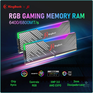 [shaoy] Kingbank DDR5 Memory Ram DDR5 6400MHz 6800MHz 32GB (16GB X2) 64GB ( 32GB X2) Memoria Ram DDR