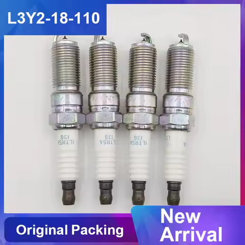 4/20pcs L3Y2-18-110 ILTR5A13G Iridium Spark Plug For Mazda 3 5 6 CX-7 Ford Lincoln Tribute 2.5L L3Y2