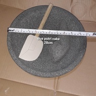 28Cm Genuine Stone Lathe Mortar + Pestle