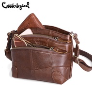 Cobbler Legend Genuine Leather Women Vintage Crossbody Bag