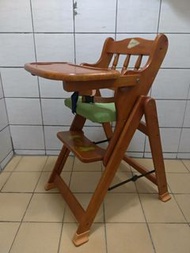木製兒童餐椅