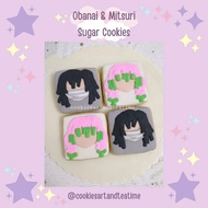 Anime Cookies Mitsuri & Obanai Sugar Cookies