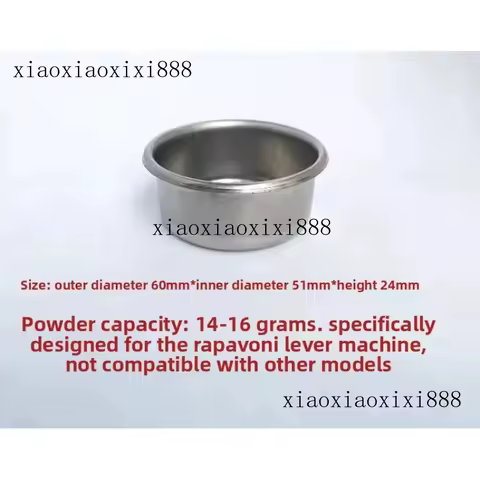 Italian La Pavoni coffee machine IMS LF Double Powder bowl accessories