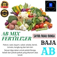 (2KG) BAJA SERBUK AB HYDROPONIC / FERTIGASI / BUNGA BUAH SAYUR
