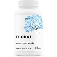 THORNE - Copper Bisglycinate - Well-Absorbed Trace Mineral Supplement - 60 Capsules