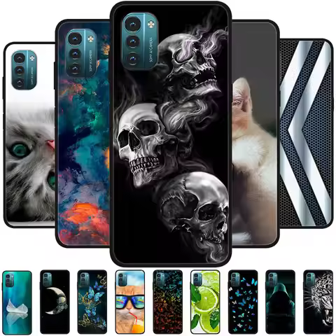For Nokia G21 Case Cover For Nokia G11 Fundas New Black Soft Silicone TPU Protective Phone Case For 