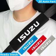2Pcs Isuzu Car Seat Safety Belt Shoulder Pad Plush Seatbelt Cover Safety Seat Belt Decoration Protec