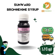 SUNWARD BROMHEXINE SYRUP 120ML UBAT PECAH KAHAK