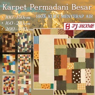 LOKAL [FJ] New Rainbow [100x150/160x210/200x300cm] BUY LOCAL European Style Floor Carpet Smooth Poly