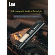 lampu suluh kepala lampu kepala kuat terang LEM Chewing Gum Flashlight Small Portable Mini Strong Li