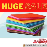 🔥READY STOCK🔥Kain Felt 20 & 40 color DIY Imported Non-Woven Fabric Felt Polyester DIY Sewing Handcra